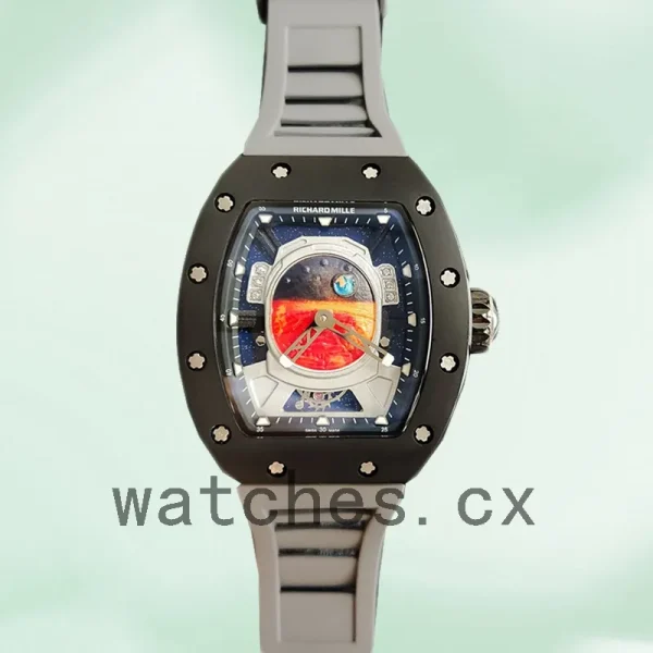 Richard Mille RM52-05 RM52-05-011 Men Around 50*42mm Black - Image 9