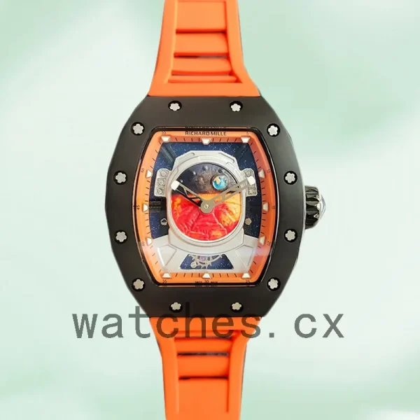 Richard Mille RM52-05 RM52-05-011 Men Around 50*42mm Black - Image 6