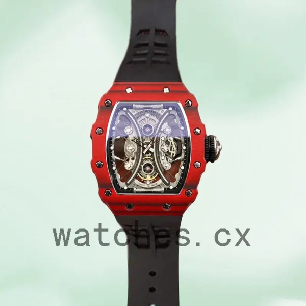 Richard Mille RM53-01 Men RM53-01-003 Around 50*43mm Mechanical Rubber Band - Image 2