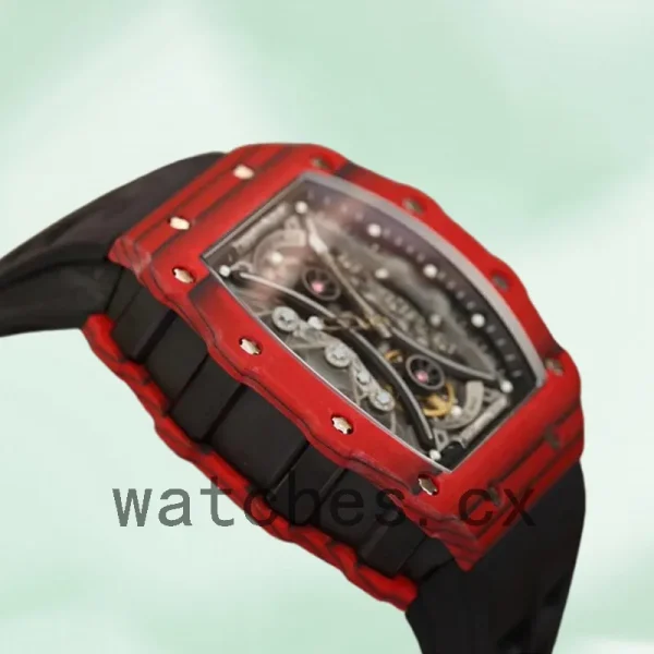 Richard Mille RM53-01 Men RM53-01-003 Around 50*43mm Mechanical Rubber Band - Image 3