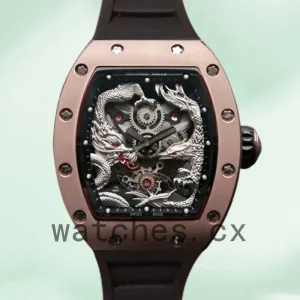 Richard Mille RM57-01 Men RM57-01-001 Around 50*40mm Rose Gold