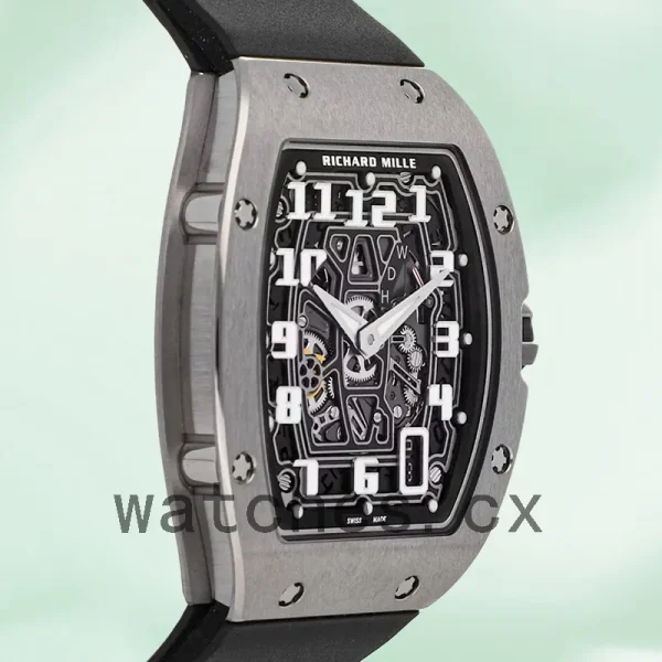 Richard Mille RM 67-01 RM 67-01 Men Around 41mm Black Dial Silver - Image 3