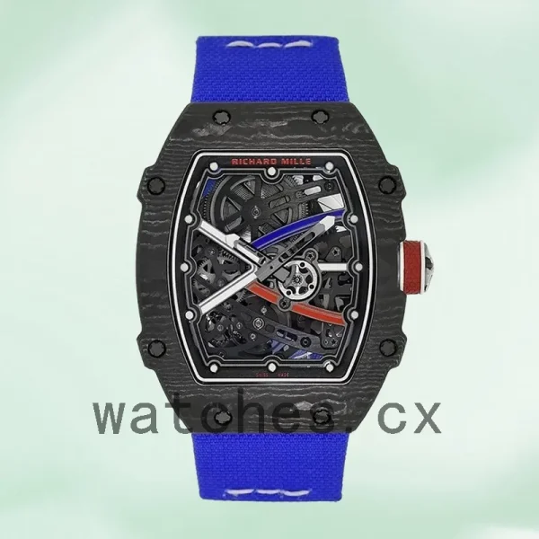 Richard Mille RM 67-02 RM 67-02 Men Around 40mm Transparent Dial Black - Image 2