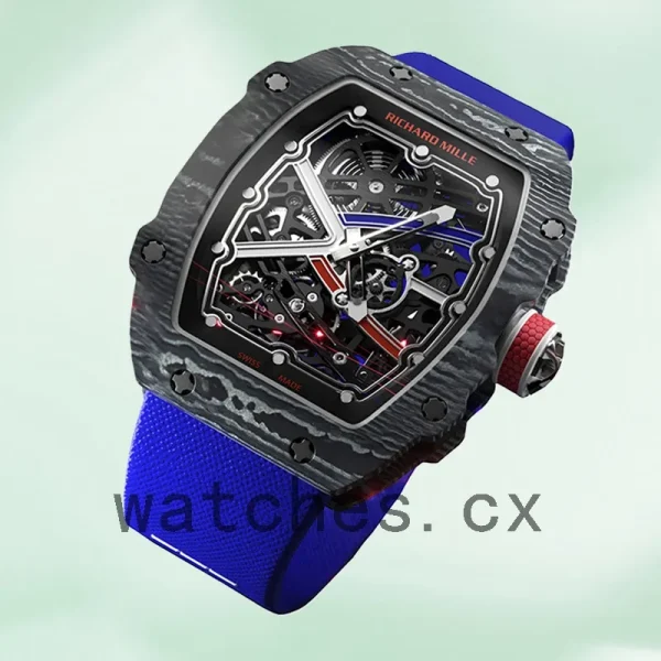 Richard Mille RM 67-02 RM 67-02 Men Around 40mm Transparent Dial Black - Image 4