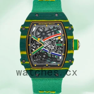 Richard Mille RM 67-02 RM 67-02 Around 40mm Men Transparent Dial Strap
