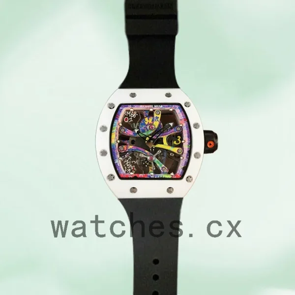 Richard Mille RM68-01 RM68-01-004 Around 50*40mm Men White - Image 2