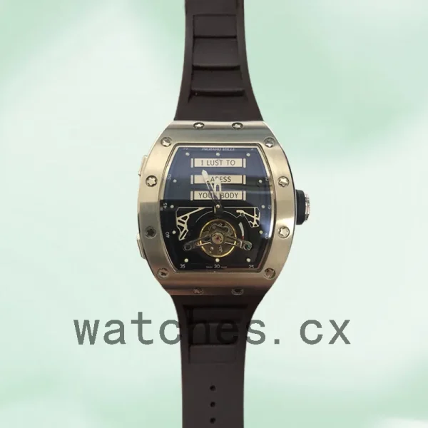 Richard Mille RM069 RM069-001 Men Around 50*43mm Silver Mechanical - Image 2