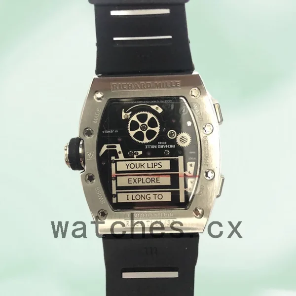 Richard Mille RM069 RM069-001 Men Around 50*43mm Silver Mechanical - Image 4