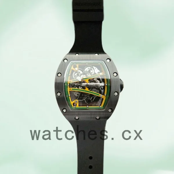 Richard Mille RM061 Around 50*40mm RM061-001 Men Black Hand Wind - Image 2