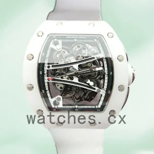 Richard Mille RM061 RM061-003 Around 50*40mm Men Skeleton Dial White