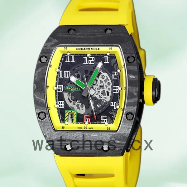 Richard Mille RM 005 RM 005-001 Men 50*42mm Black
