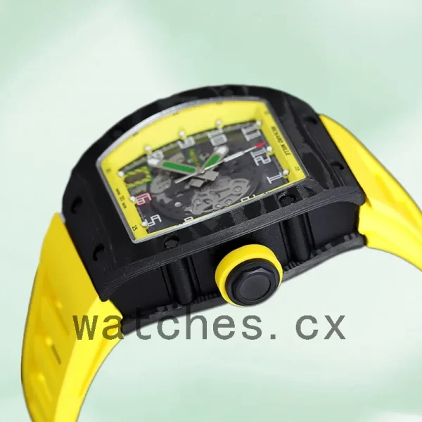 Richard Mille RM 005 RM 005-001 Men 50*42mm Black - Image 3