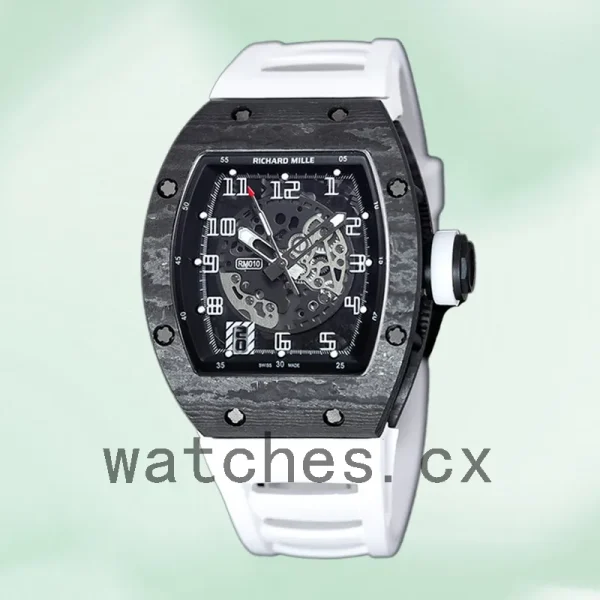 Richard Mille RM 010 50*42mm RM 010-006 Men Transparent Dial - Image 2