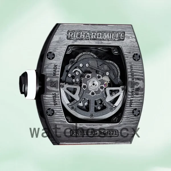Richard Mille RM 010 50*42mm RM 010-006 Men Transparent Dial - Image 3