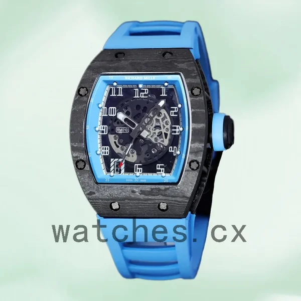 Richard Mille RM 010 50*42mm RM 010-008 Men Transparent Dial - Image 2