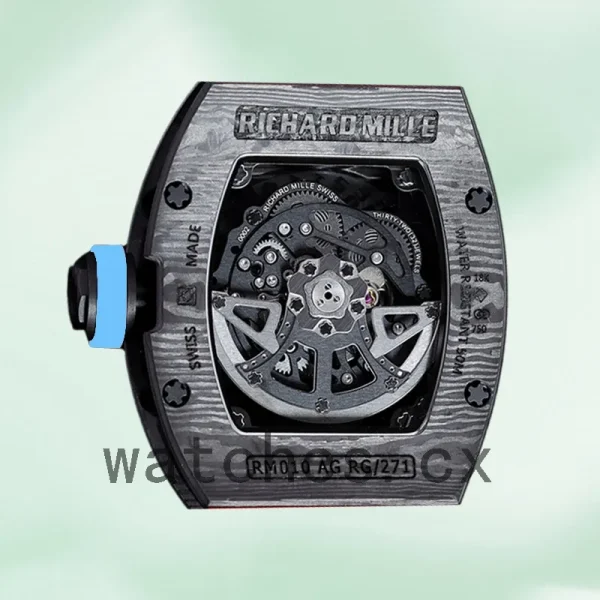 Richard Mille RM 010 50*42mm RM 010-008 Men Transparent Dial - Image 3