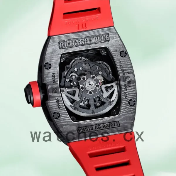 Richard Mille RM 010 Men 50*42mm RM 010-009 Transparent Dial - Image 3