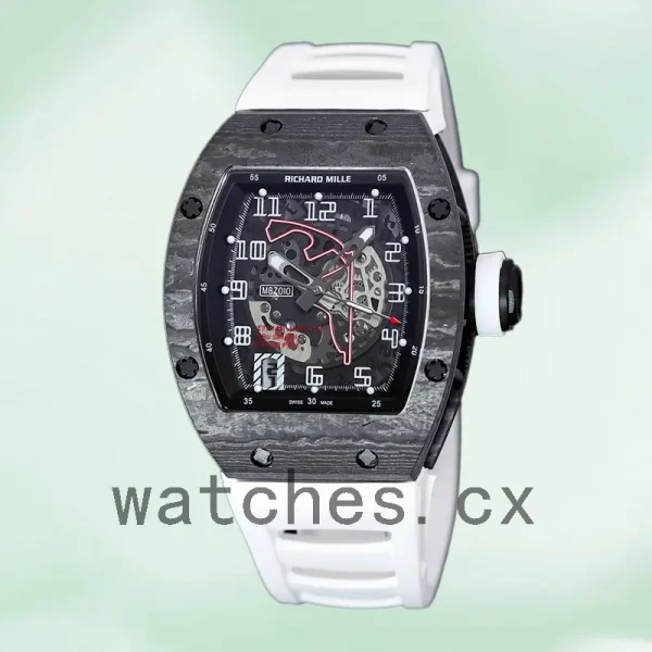 Richard Mille RM 010 50*42mm Men RM 010-010 Automatic Black - Image 2