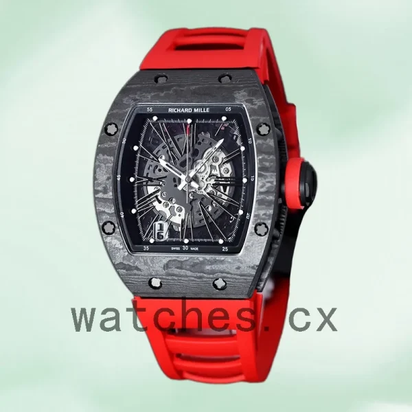 Richard Mille RM 010 Men 50*42mm RM 010-012 Automatic Rubber Band - Image 2