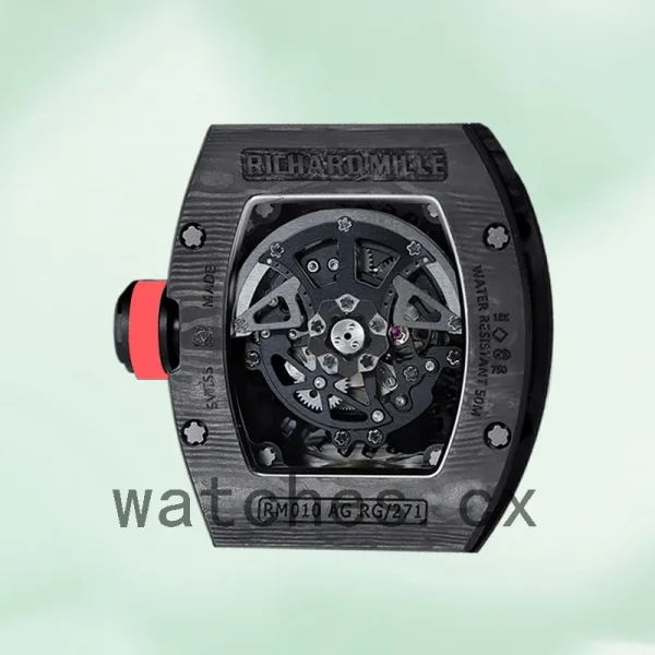 Richard Mille RM 010 Men 50*42mm RM 010-012 Automatic Rubber Band - Image 3