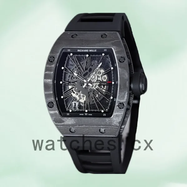 Richard Mille RM 010 50*42mm RM 010-013 Men Transparent Dial - Image 2
