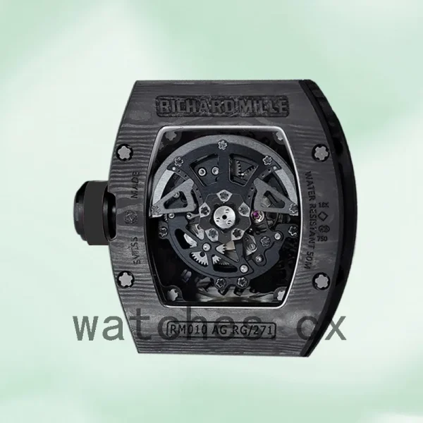 Richard Mille RM 010 50*42mm RM 010-013 Men Transparent Dial - Image 3