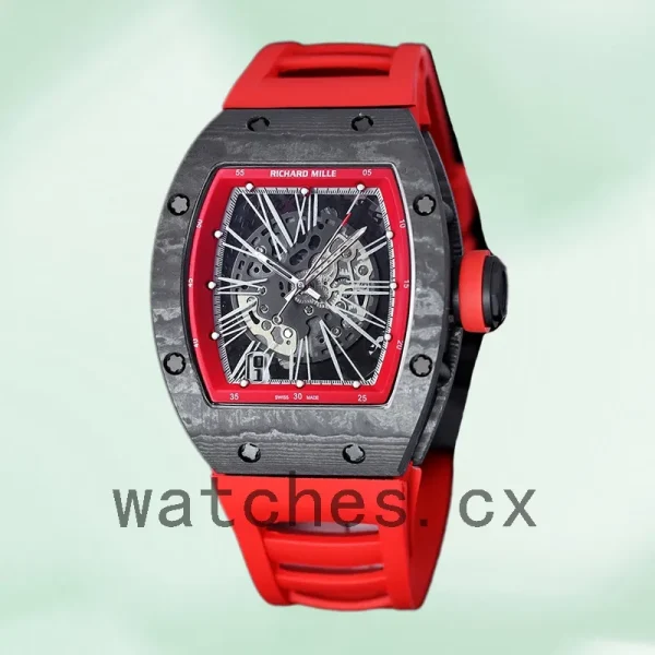 Richard Mille RM 010 Men 50*42mm RM 010-014 Black - Image 2