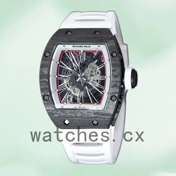 Richard Mille RM 010 RM 010-015 Men 50*42mm Black - Image 2