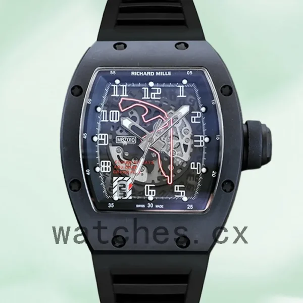 Richard Mille RM010 Men RM010 Around 50*40mm Rubber Band