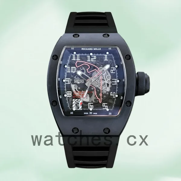 Richard Mille RM010 Men RM010 Around 50*40mm Rubber Band - Image 2