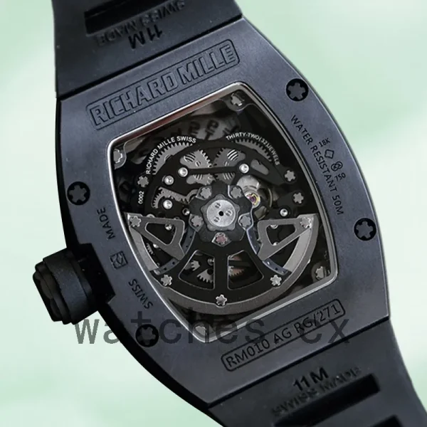 Richard Mille RM010 Men RM010 Around 50*40mm Rubber Band - Image 4