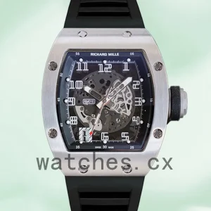 Richard Mille RM010 Men Around 50*40mm RM010 Black Dial