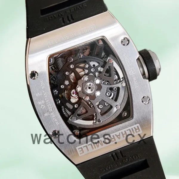 Richard Mille RM010 Men Around 50*40mm RM010 Black Dial - Image 4