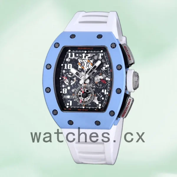 Richard Mille RM 011 Men RM 011-030 50*40mm Rubber Band Automatic - Image 2