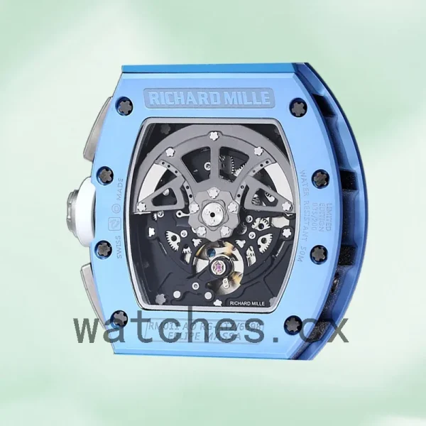 Richard Mille RM 011 Men RM 011-030 50*40mm Rubber Band Automatic - Image 4