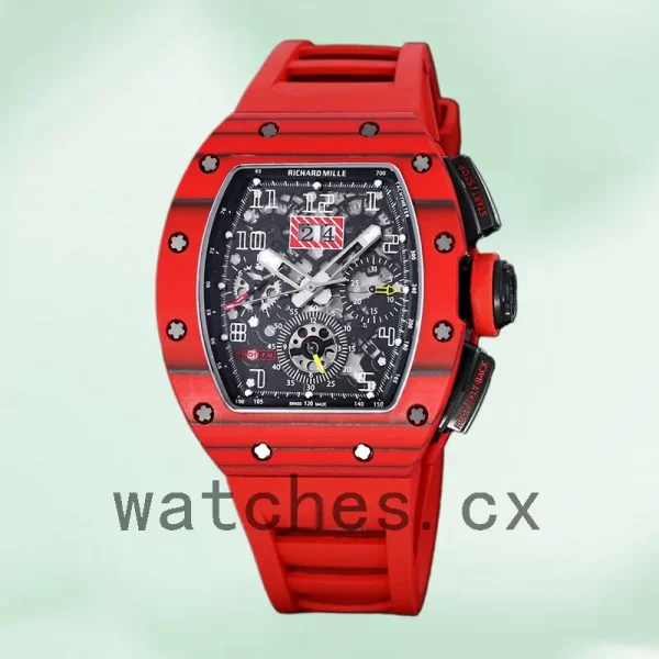 Richard Mille RM 011 50*40mm Men RM 011-032 Red - Image 2