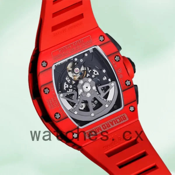 Richard Mille RM 011 50*40mm Men RM 011-032 Red - Image 4