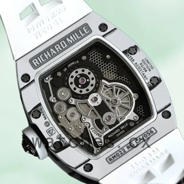 Richard Mille RM022 Men RM022 Around 50*40mm White - Image 4