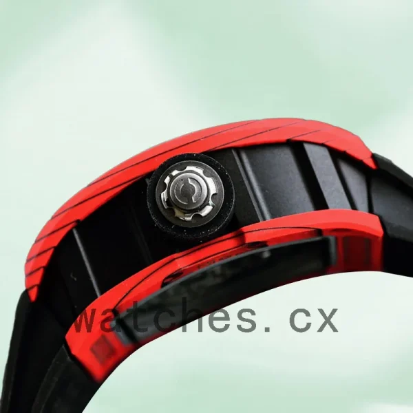 Richard Mille RM022 Men RM022 Around 50*40mm Black Dial Red - Image 3
