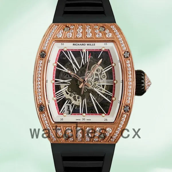 Richard Mille RM023 RM023 Around 50*40mm Men Automatic Diamond