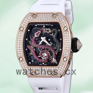 Richard Mille RM 026 Unisex RM 026-001 45*39mm Transparent Dial Rose Gold