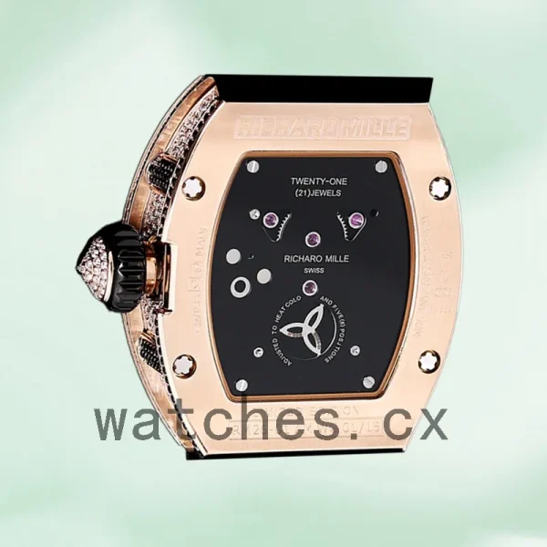 Richard Mille RM 026 Unisex RM 026-002 45*39mm Rubber Band Transparent Dial - Image 4