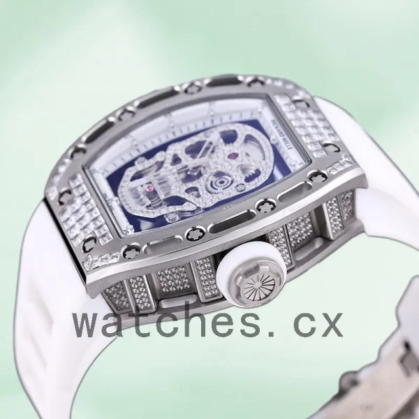 Richard Mille RM 052 RM 052-015 Men 50*42mm Silver Automatic - Image 3