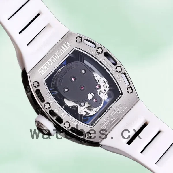 Richard Mille RM 052 RM 052-015 Men 50*42mm Silver Automatic - Image 4
