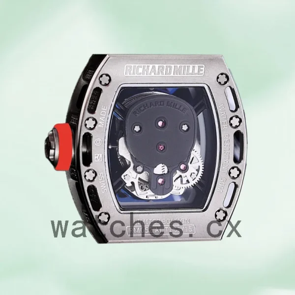 Richard Mille RM 052 50*42mm Men RM 052-017 Diamonds Skull Dial - Image 3