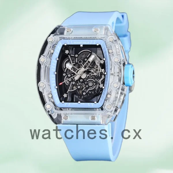 Richard Mille RM 055 50*42mm RM 055-023 Men Rubber Band - Image 2