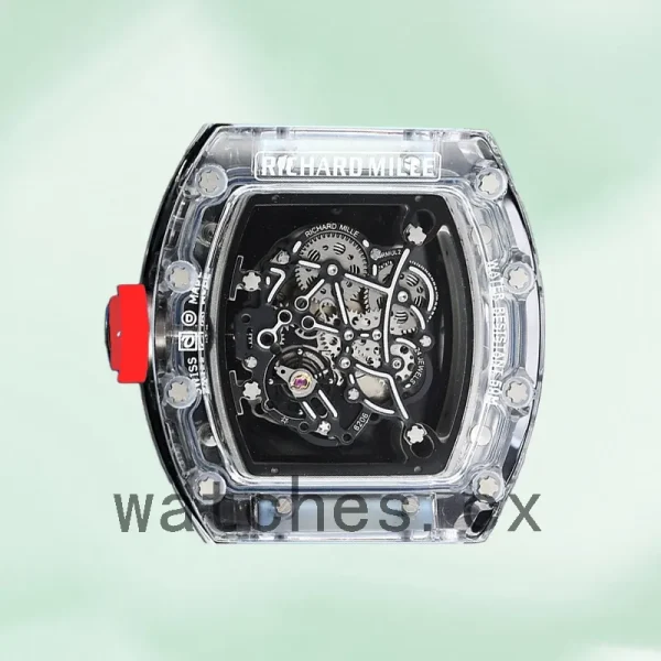 Richard Mille RM 055 Men 50*42mm RM 055-024 Transparent Dial Automatic - Image 3