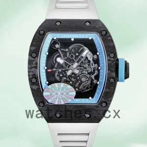 Richard Mille RM055 RM055 Around 50*40mm Men Transparent Dial