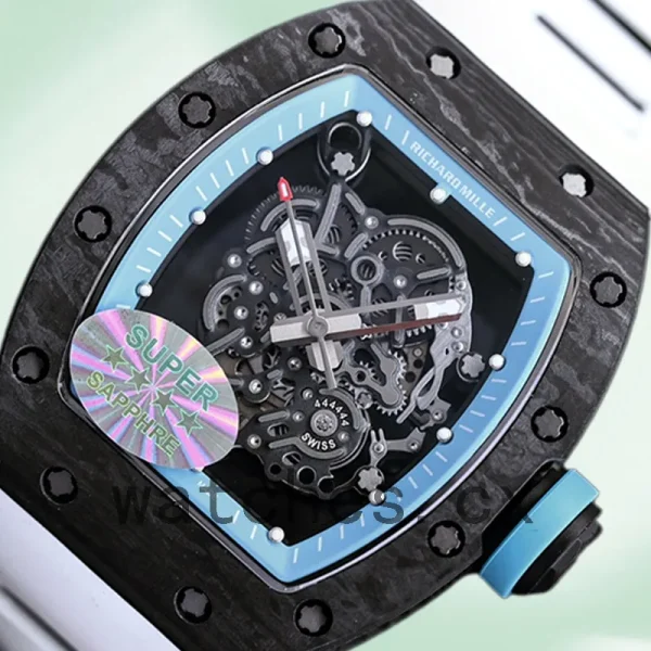 Richard Mille RM055 RM055 Around 50*40mm Men Transparent Dial - Image 3