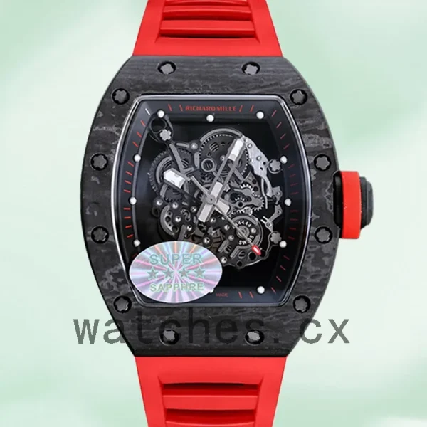 Richard Mille RM055 RM055 Around 50*40mm Men Automatic Black